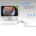 Portable 1080P Endoscope Camera, HDMI/USB Dual Mode for ENT/Arthroscopy/Veterinary Surgery, Support Android/PC/Monitor