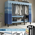 Folding Steel Frame Wardrobe Installation - Free Open Closet Durable and Economic Storage Cabinet for - View 30 | SAMAG