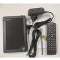 LEADSTAR Rechargeable D6 6 Inch 800*480 Portable Mini Tv With DVB-T2 ATSC ISDBT FM ATV USB Battery Pocket tv Watch Any Where