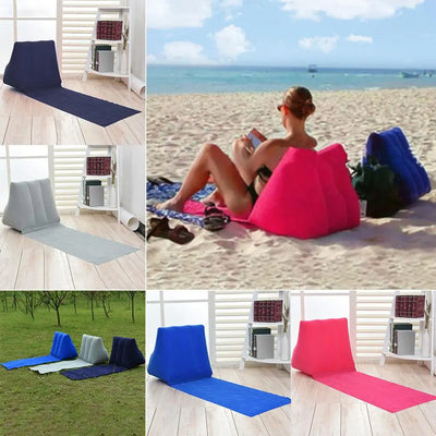 Inflatable Travel Mattress Foldable Soft Beach Mat Air | SAMAG