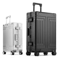 20/24/26/28 Inch Aluminum Suitcase Alloy Trolley Case 30 inch Large Capacity Rolling Luggage Travel Suitcase with Wheels