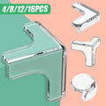 safety Baby Safety Silicone Table Corner Protector Furniture  Protection Cover Transparent Children Anti Collision Edge Guards