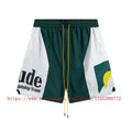 Style RHUDE Men's Casual Shorts Hip Hop Elastic Waist | SAMAG