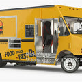 Mobile Food Truck 16.4ft Dining Car Adult Food Trailer For Europe Vendors Hot Dog Ice Cream Food Cart With 5M Length