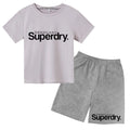 Kids Summer Casual Letter Print Breathable Tees+Short | SAMAG