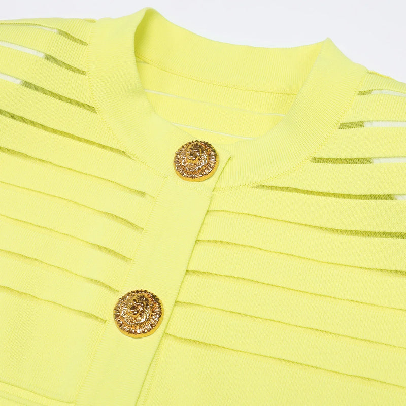 ZJYT Summer Cardigan for Women Knitted Tops Short Sleeve - View 2 | SAMAG
