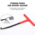 SEAMETAL 1pc Exhaust Spring Puller Tool Motorcycle Exhaust Spring Hooks T Handle Spring Hooks Wrench Spring Puller Removal Tools