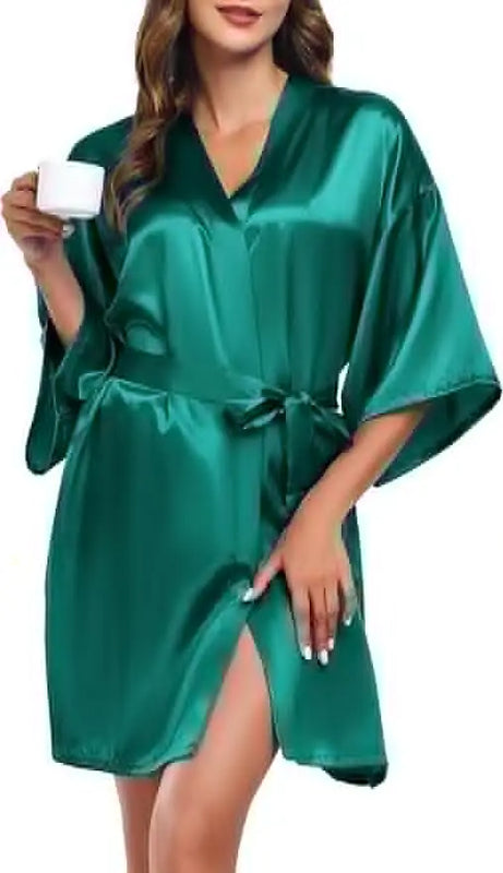 New Women's Sleeping Robe Home Clothes Bridal Morning | SAMAG