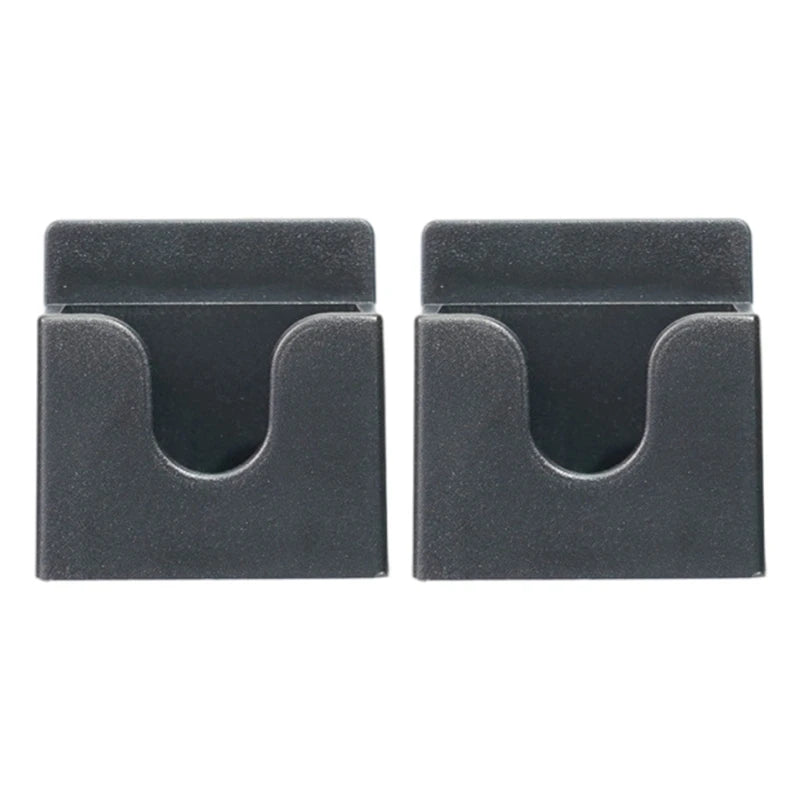 Universal 3 in 1 Clip Convenient & Versatile Wall Mount ABS Mount With Adhesive Back Easy Installs Walkies Talkies Hold