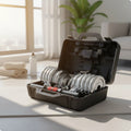 Dumbbell Set with Storage Case Chrome-Plated | SAMAG