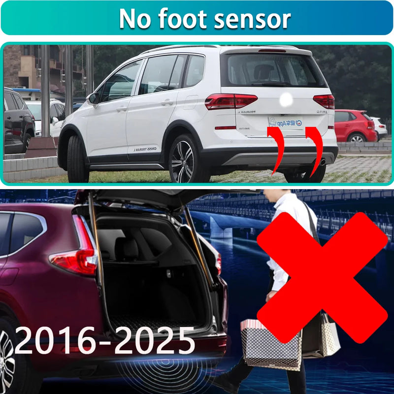 for Volkswagen VW Touran 1T 5T 2003-2025 Car Electric Powered Tailgate Power Liftgate Automatic Tailgate System With Foot Sensor