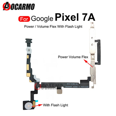 For Google Pixel 7A Power On/Off Volume Up Down | SAMAG