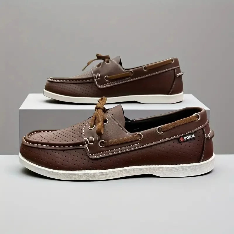 Men's Fashionable All-Match Breathable Business Leisure Shoes New Style Comfortable Work Footwear