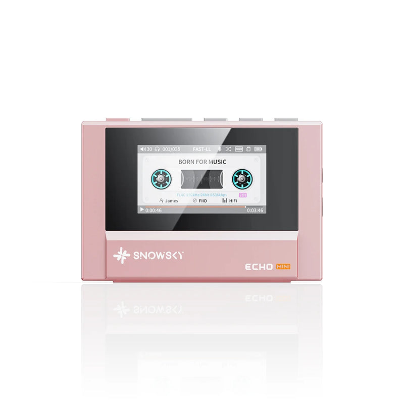 SnowSky/FiiO Echo Mini HiFi Bluetooth MP3 Pure Music Player, 15Hours Playback, 3.5mm/4.4mm Headphones Output