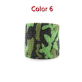 1 Roll U Pick 4.5m*5cm Waterproof Outdoor Camo Hiking Camping Hunting Camouflage Stealth Tape Wraps