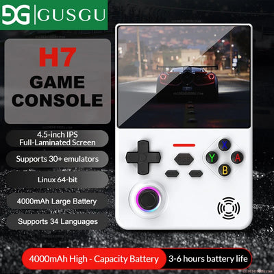 New GUSGU H7 Handheld Game Console 4.5 Inch IPS Video | SAMAG