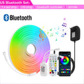 Tuya WiFi Smart WS2811 RGBIC LED Neon Light 12V 24V Waterproof Flexible LED Strip Light Bluetooth LED Tape Ribbon Bedroom Decor