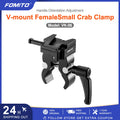 FOMITO V-Mount Battery Mounting Plate Supper Clamp Metal V-Lock Battery Plate for Sony Camera Battery Power Supply