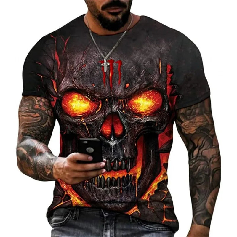 Stylish Men's Animal 3D Digital Print Cross-border | SAMAG