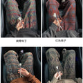 Wide leg pants Men's Vintage Geometric Knitted jacquard pants Casual Straight  Pants Ethnic Tribal Style Winter Trousers man