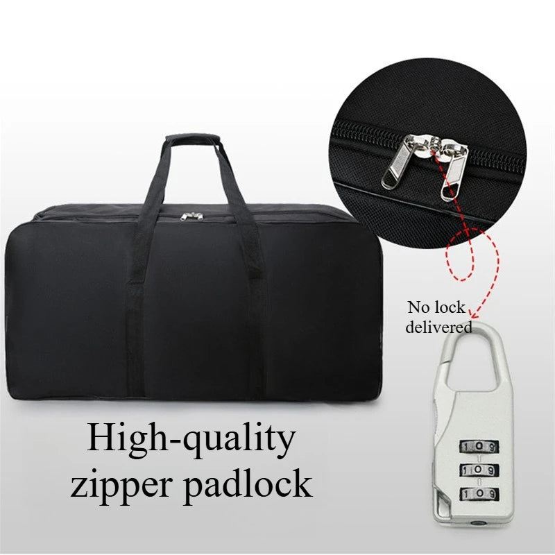 Large Capacity Wheeled Luggage Bag - Waterproof Lightweight Checked Travel Bag with Handheld Option, Storage Duffle, luggage set