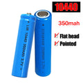 10440 Rechargeable Li-ion Battery AAA 3.7V 350mAhBattery for Video Game Consoles Power Bank Toy Microphone Flashlight Radio