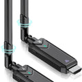 1x1 1x2 1x4 Wireless HDMI Extender Transmitter&Receiver Dongle Adapter，for Screen Sharing with Cameras,Laptops,TVs& Monitors