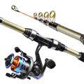 PROBEROS 1.8M Carbon Fiber Spinning Rod Reel Combo 5.1:1 | SAMAG