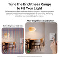 SONOFF MINI-DIM MINI Extreme Matter Over WiFi Dimmer Switch Wide Lighting Compatibility Matter-enabled Google Apple Home Alexa