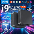 Mini PC Intel Core i9 10980HK i7 4510U Windows 11 Pro 16GB 32GB DDR4 1TB SSD WIFI 6 BT5.2 4K HD Desktop Computer Gaming Pc Gamer