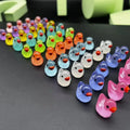 50PCS Glowing Mini Resin Little Ducks Moss Microlandscape Miniature Duck Figurines Fairy Garden Accessories Home Decor