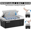 15L Portable Car Refrigerator With AC Adapter Mini Cooler Fridge Fast Cooling