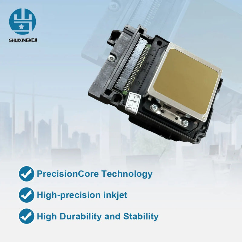 SUIXING Original TX800 Print Head for Epson F192040 DX10 UV Flatbed Printer Printhead 6 Color Nozzle New Spare Parts