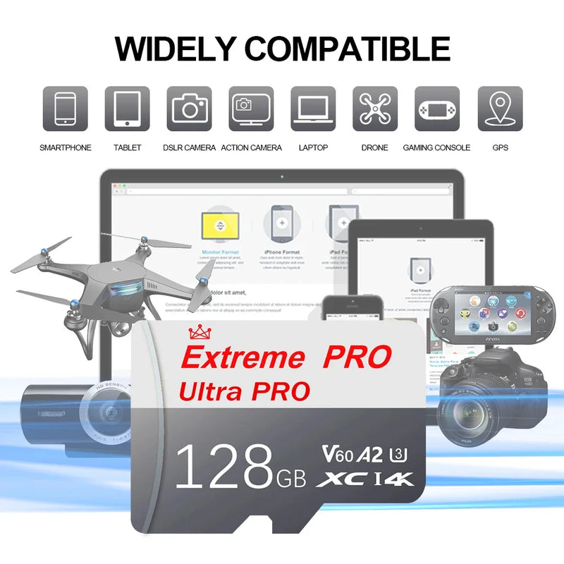 Mini SD Card 16GB 32GB Class 10 Memory Card High Speed Micro flash SD Card 64GB for Phones/Tablet/Camera 256GB Mini TF Card