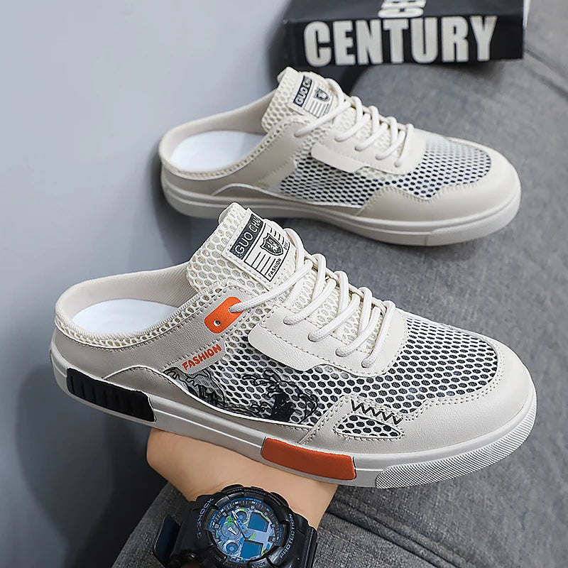 HKDQ Men's Half Shoes Summer Casual Sandals Breathable - View 2 | SAMAG