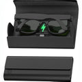 VAWVVA Charging Case for Meta Ray-Ban Glasses ,Foldable 2000mAh Portable Travel Charger for Wayfarer, Skyler, Headliner(Gen1&2)