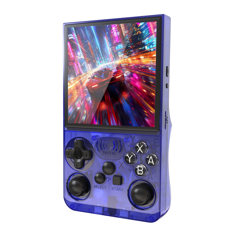 GAMINJA ANS13 Retro Handheld Video Game Console 4.0 Inch IPS Screen Portable Pocket Gaming System with 15000+ Built-In Games