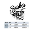 Barbershop Sticker Waterproof Vinyl Wallpaper Home Decor Removable Decor Wall Decals