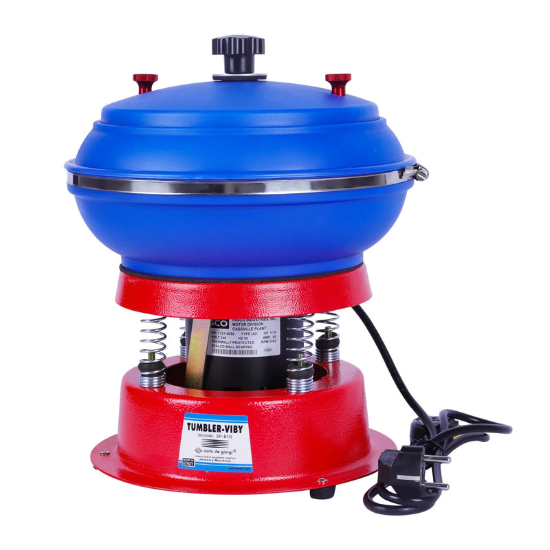 8 Inch Vibratory Tumbler Jewelry Polishing Machine Vibrating for Agate Jade Metal - Visuel 9 | SAMAG