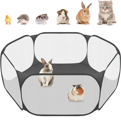 Portable Small Pet Cage Transparent Cat and Dog Tent | SAMAG