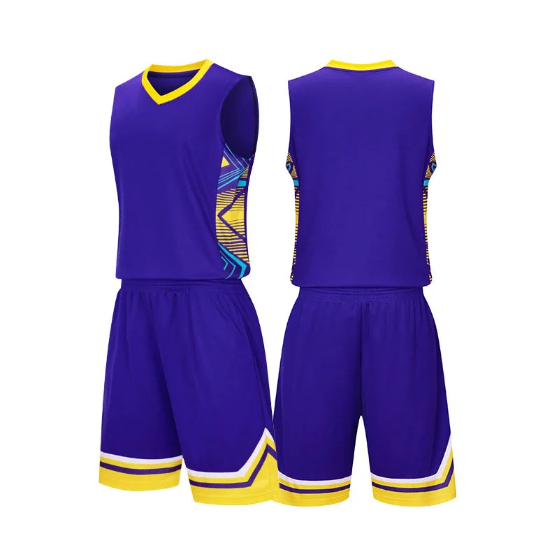 Adult Kid Custom Youth Comfortable Quick-drying Basketball Jersey Training Uniform Sleeveless Shirt Outdoor Sportswear Clothing