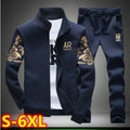 Plus Size 5XL 6XL Men's Tracksuit Autumn Clothes | SAMAG