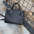 Genuine Grade Leather Women's Shoulder Crossbody Bag Luxury Designer Brand Female Handbag Fashion Soft Cowhide Ladies Boston Bag