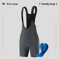 WEST BIKING Men Cycling Shorts With Pockets Anti Slip 4-Way Stretch Sponge Pad Men's Shorts Quick Dry Soft Gravel Women's Shorts