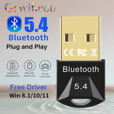 USB Bluetooth Adapter for Pc 5.4/ 5.3/ 5.1/ 5.0 Dongle | SAMAG