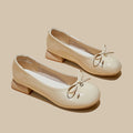 2026 New Women's Loafers Shoe High Heels Anti-slip Bow Mary Jane Shoes Women Patent Leather Low-cut Formal Frail Shoes