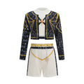 Girls Cosplay Fashion Coat Vest Pant Set Popular Stage - View 3 | SAMAG