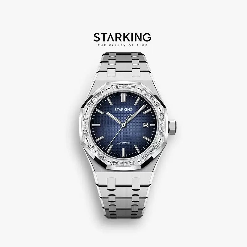 314 Steel Case Luxury Watches For Men Mechanical , Sapphire Glass Watch Mirror, Stainless Steel 50m Waterproof Men Watch Am0533