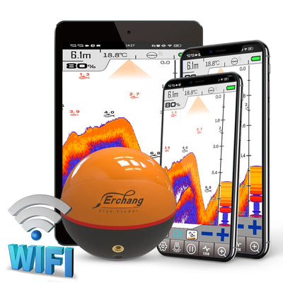 Erchang F68 WIFI Fish Finder 100M Wireless Fishing | SAMAG