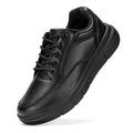 Fitville Men'S Shoes Wide Width Leather Slip-On Casual Shoes Lightweight For Swollen Feet With Arch Support Pain Relief